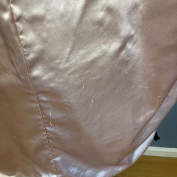 Adrienne Landeau Luxurious Faux Fur Overcoat Pale Pink Women's Plus Size 1X - Picture 8 of 9